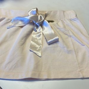 Baby Phat Cotton Cream Color Skirt